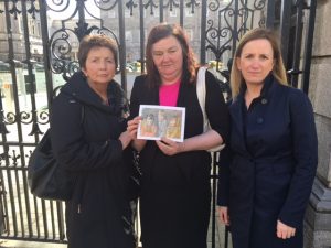 Mary Boyle Dail with Margo and Ann Doherty Gemma O'Doherty