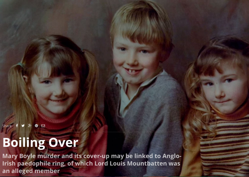 Mary Boyle and an Anglo Irish paedophile ring Mary Boyle and an Anglo Irish paedophile ring