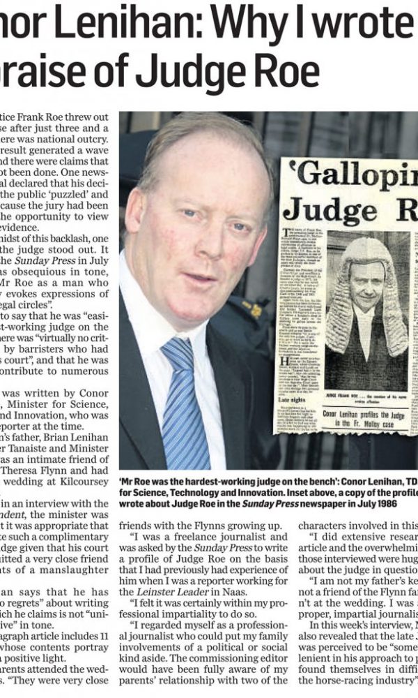 Fr Molloy Conor Lenihan praise of Judge Roe Gemma ODoherty 831x1024 1 600x1000