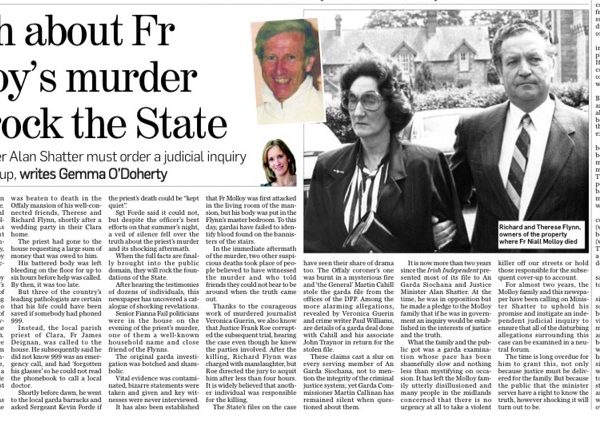 Fr Molloy truth will rock state Gemma ODoherty 1 600x438